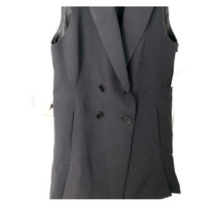 NWT ZARA Blazer Dress black